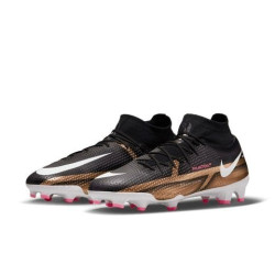 Sepatu Bola Nike Phantom GT 2 Pro DF FG Generation Metallic Copper White Black Pink Blast DR5958-810