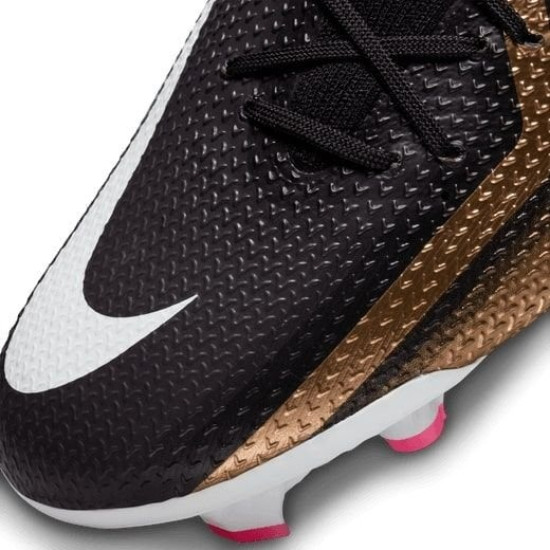 Sepatu Bola Nike Phantom GT 2 Pro DF FG Generation Metallic Copper White Black Pink Blast DR5958-810