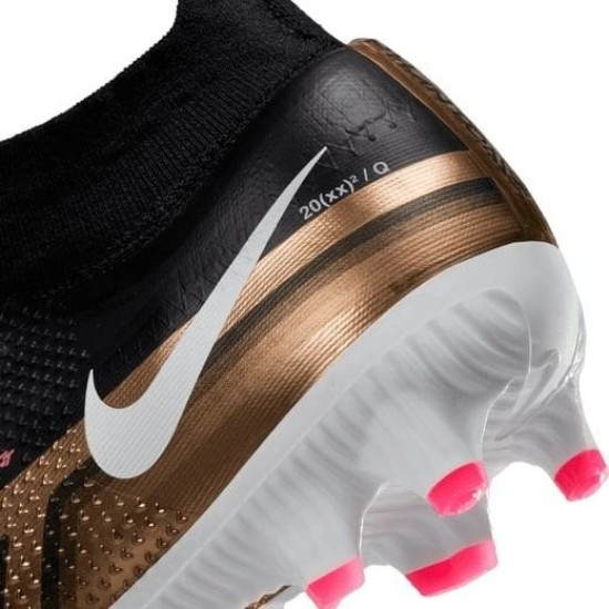 Sepatu Bola Nike Phantom GT 2 Pro DF FG Generation Metallic Copper White Black Pink Blast DR5958-810