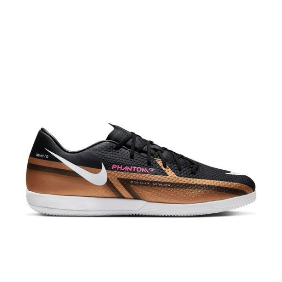 Sepatu Futsal Nike Phantom GT 2 Academy IC Generation Metallic Copper White Black DR5963-810