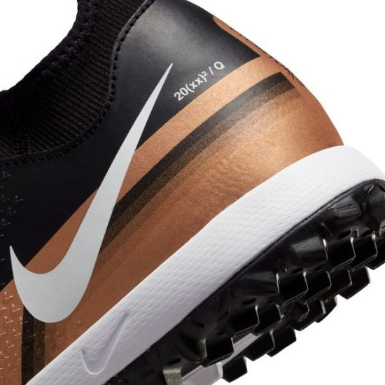 Sepatu Futsal Nike Phantom GT 2 Academy DF TF Generation Metallic Copper White Black DR5966-810