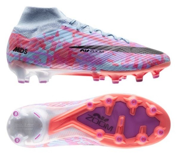 Sepatu Bola Nike Air Zoom Mercurial Superfly Elite 9 AG PRO Dream Speed 6 Cobalt Bliss Black Fuchsia Dream DV2416 405