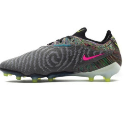 Sepatu Bola Nike Phantom GX Elite Fusion AG PRO Link Black Volt White Blue Glow DV6970-071