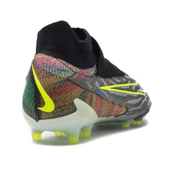 Sepatu Bola Nike Phantom GX Elite Fusion DF AG PRO Link Black Volt White Blue Glow DV6972-071