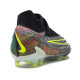 Sepatu Bola Nike Phantom GX Elite Fusion DF AG PRO Link Black Volt White Blue Glow DV6972-071