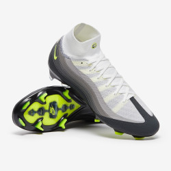 Sepatu Bola Nike Air Zoom Mercurial Superfly X Elite x AM95 SE FG Black Neon Yellow Anthracite Lt Graphite HV9916-001