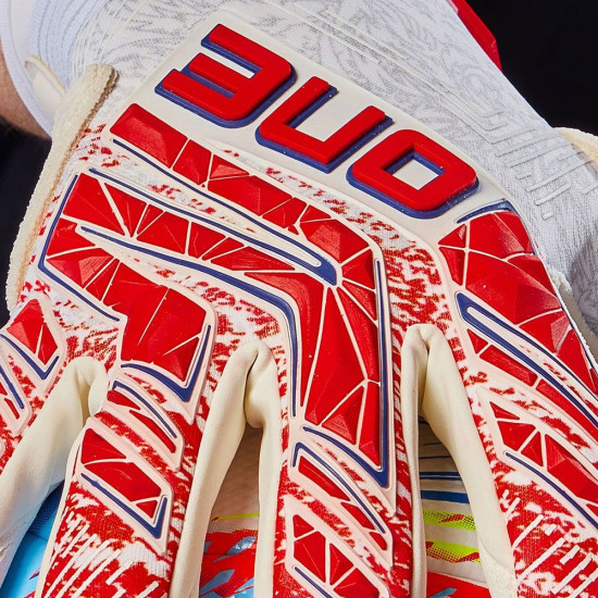 Sarung Tangan Kiper One Apex Pro King White Red APEX-KING Sarung Tangan Kiper One Apex Pro King White Red APEX-KING