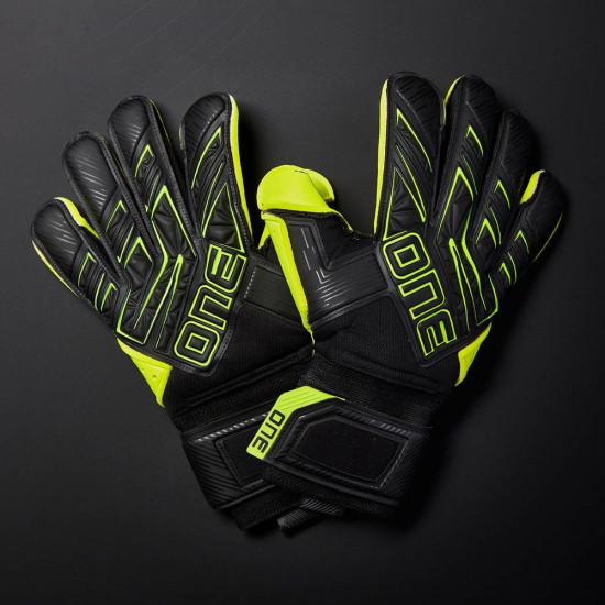 Sarung Tangan Kiper One Apex Hypr Black Fluo GLV-APEX-HYP Sarung Tangan Kiper One Apex Hypr Black Fluo GLV-APEX-HYP