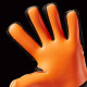 Sarung Tangan Kiper One Apex Magma Black Orange GLV-APEX-MA