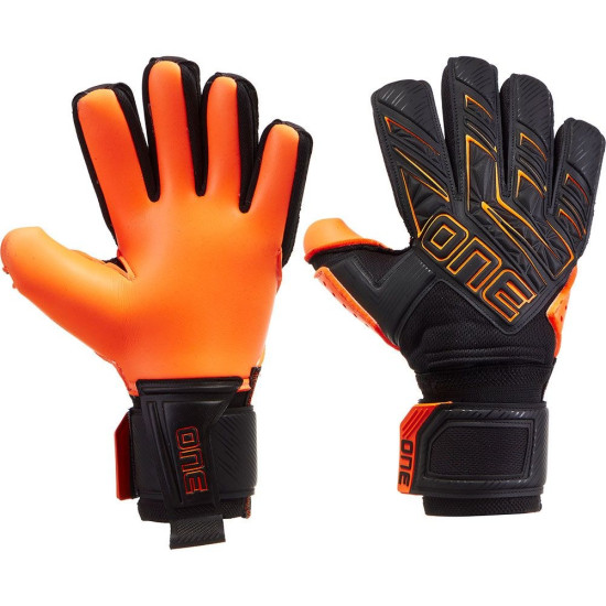 Sarung Tangan Kiper One Apex Magma Black Orange GLV-APEX-MA Sarung Tangan Kiper One Apex Magma Black Orange GLV-APEX-MA