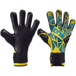 Sarung Tangan Kiper One Geo 3.0 Cyber Yellow Sky Black GLV-GEO3-CYBER