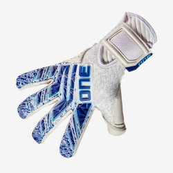 Sarung Tangan Kiper ONEGlove Apex Prime White Blue OGENGPRIME