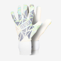 Sarung Tangan Kiper ONE Glove Geo 3.0 AM1 White Blue Green OGGEO3AM