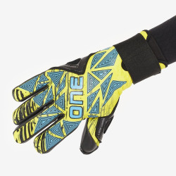 Sarung Tangan Kiper ONE Glove Geo 3.0 Cyber Yellow Black OGGEO3CY