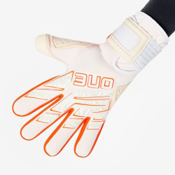 Sarung Tangan Kiper ONE Glove Apex Pro Ignite White Orange ONG02