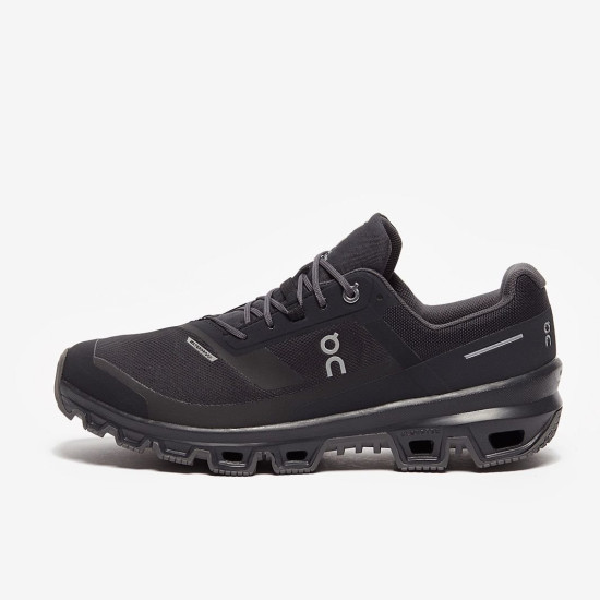 Sepatu Lari On Cloudventure Waterproof Black M32.99253 Sepatu Lari On Cloudventure Waterproof Black M32.99253