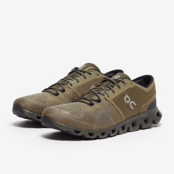 Sepatu Lari On Cloud X Olive Fir M40.9922