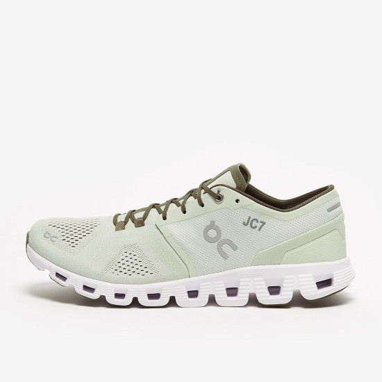 Sepatu Lari On Cloud X Aloe White M40.99705 Sepatu Lari On Cloud X Aloe White M40.99705