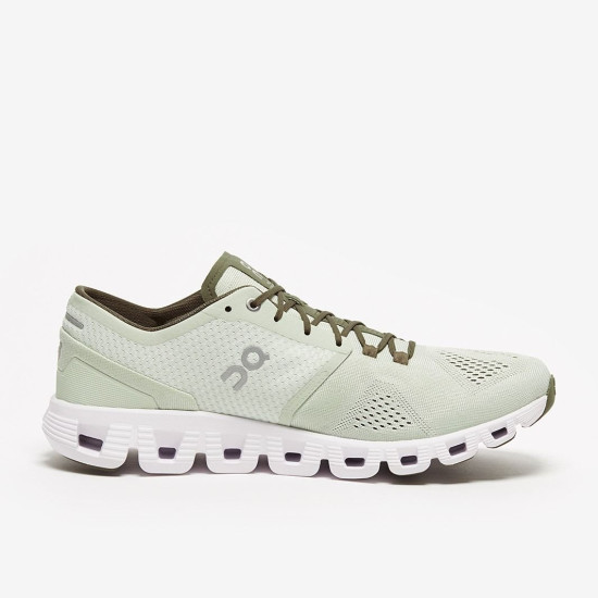 Sepatu Lari On Cloud X Aloe White M40.99705 Sepatu Lari On Cloud X Aloe White M40.99705