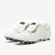 Sepatu Bola Pantofola dOro Lazzarini Tongue FG Made in Italy Whiteout PS2301-02C