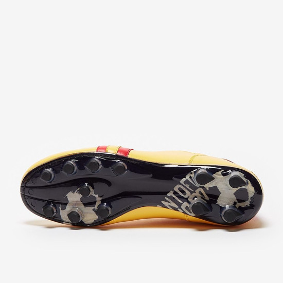 Sepatu Bola Pantofola dOro Lazzarini FG Made in Italy x Spain Edition Yellow Red PSWC01-02CX_ES