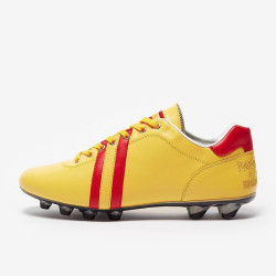 Sepatu Bola Pantofola dOro Lazzarini FG Made in Italy x Spain Edition Yellow Red PSWC01-02CX_ES