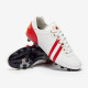 Sepatu Bola Pantofola dOro Lazzarini FG Made in Italy x Japan Edition White Red PSWC01-02CX_JP