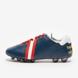 Sepatu Bola Pantofola dOro Lazzarini FG Made in Italy x USA Edition Navy White Red PSWC01-02CX_US