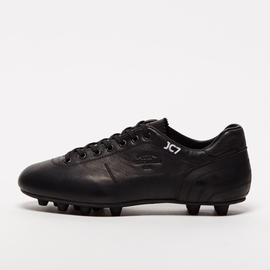 Sepatu Bola Pantofola dOro Lazzarini FG Made In Italy Black PU2302-02N_01