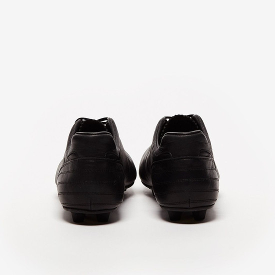 Sepatu Bola Pantofola dOro Lazzarini FG Made In Italy Black PU2302-02N_01