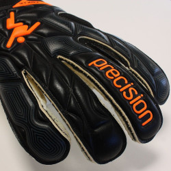 Sarung Tangan Kiper Precision Fusion_X.3D Pro Surround Quartz Black Orange PRG1220