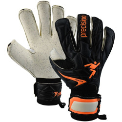 Sarung Tangan Kiper Precision Fusion_X.3D Pro Surround Quartz Black Orange PRG1220