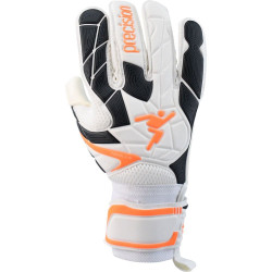 Sarung Tangan Kiper Precision Fusion_X.3D Negative Replica White Black Orange PRG1270