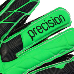 Sarung Tangan Kiper Precision Fusion_X.3D Flat Cut Finger Protect Green PRG1290