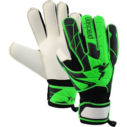 Sarung Tangan Kiper Precision Fusion_X.3D Flat Cut Finger Protect Green PRG1290