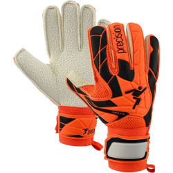 Sarung Tangan Kiper Precision Fusion_X.3D Flat Cut Turf Orange Black PRG1310