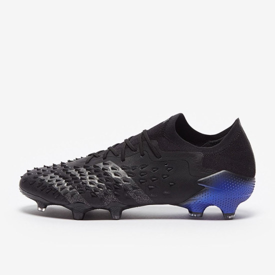 Sepatu Bola Adidas Predator Freak.1 Low FG Core Black Iron FY6265 Sepatu Bola Adidas Predator Freak.1 Low FG Core Black Iron FY6265