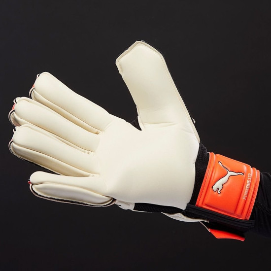 Sarung Tangan Kiper Puma One Grip 17.2 IC Puma White Red Blast Puma Black Silver 04133221