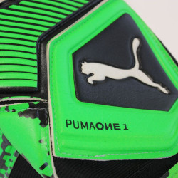 Sarung Tangan Kiper Puma One Grip 1 RC Black Gecko Green 04147022