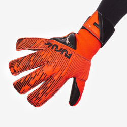 Sarung Tangan Kiper Puma Future Grip 5.2 SGC Shocking Orange Black White 04166404