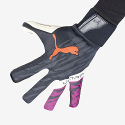 Sarung Tangan Kiper Puma Ultra Grip 1 Hybrid Pro Parisian Night Neon Citrus Deep Orchid 04178604