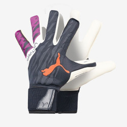 Sarung Tangan Kiper Puma Ultra Grip 1 Hybrid Pro Parisian Night Neon Citrus Deep Orchid 04178604