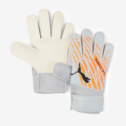 Sarung Tangan Kiper Puma Ultra Grip 4 RC Neon Citrus Diamond Silver Puma Black 04179005