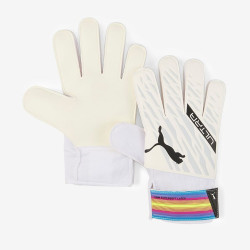 Sarung Tangan Kiper Puma Ultra Grip 4 RCw Alert Puma White Puma Black Ocean Dive Deep Orchid Yellow 04179006