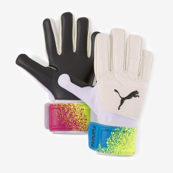 Sarung Tangan Kiper Puma Future Z Grip 3 NClow Alert Puma White Puma Black Spring Break Deep Orchid Yellow 04180902