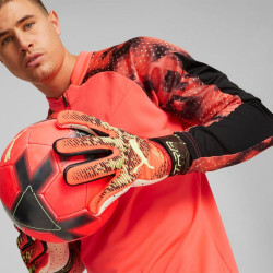 Sarung Tangan Kiper Puma Ultra Ultimate 1 NC Fiery Coral 04181302