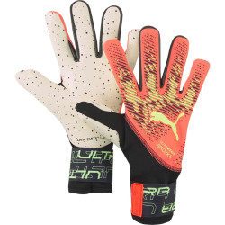 Sarung Tangan Kiper Puma Ultra Ultimate 1 NC Fiery Coral 04181302