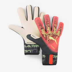 Sarung Tangan Kiper Puma Ultra Grip 1 Hybrid Fiery Coral Fizzy Light 04182702