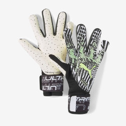 Sarung Tangan Kiper Puma Ultra Ultimate 1 NC Teaser Puma White Lime Squeeze Puma Black 04183601