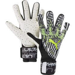 Sarung Tangan Kiper Puma Ultra Ultimate 1 NC Dazzle Limited Edition White Lime Squeeze 04183601